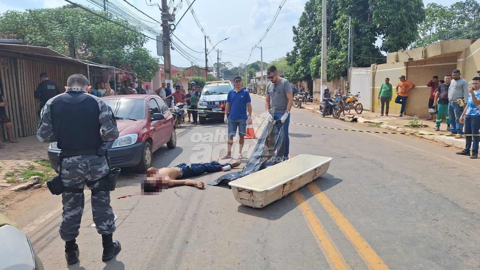 Jovem foi morto pela polícia. Foto: Jonys David/O Alto Acre