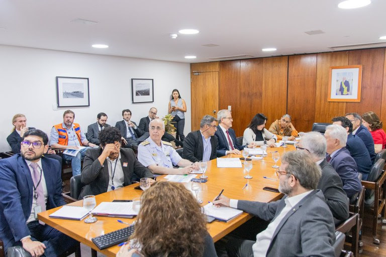 Reunião da Sala de Situação para controle e prevenção do desmatamento e enfrentamento de incêndios e queimadas no Pantanal e na Amazônia - Foto: Wagner Lopes / CC