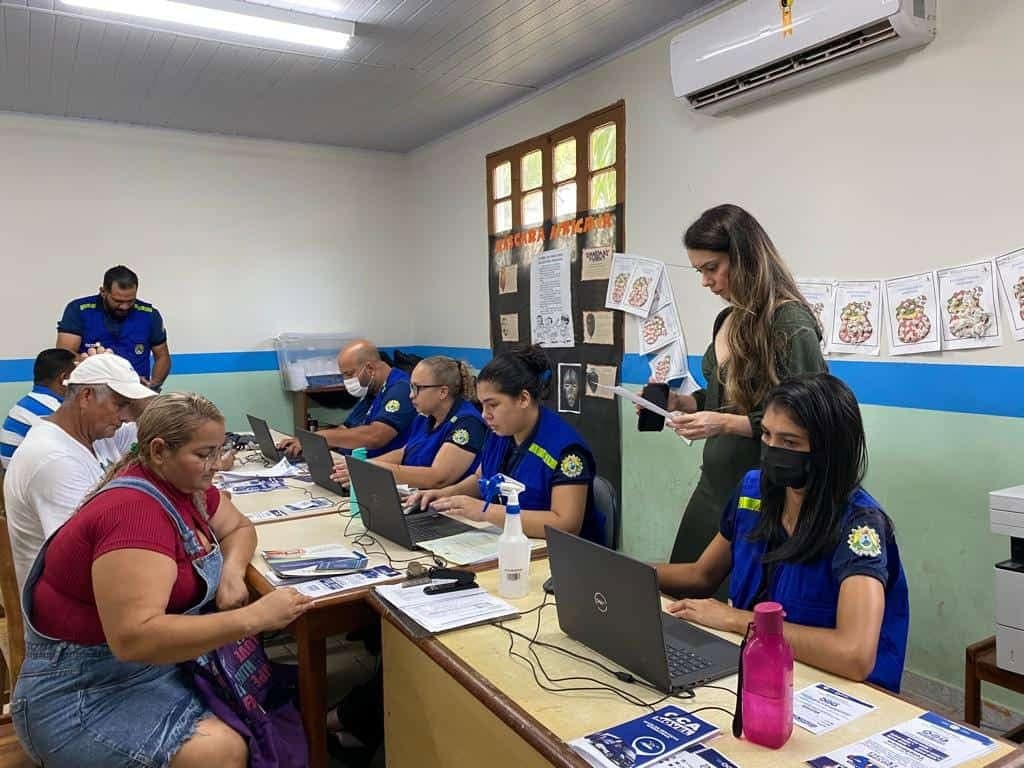 Primeira ação da OCA Móvel foi realizada no bairro Xavier Maia, em Rio Branco, em 2022. Foto: Ludymila Maia/OCA.