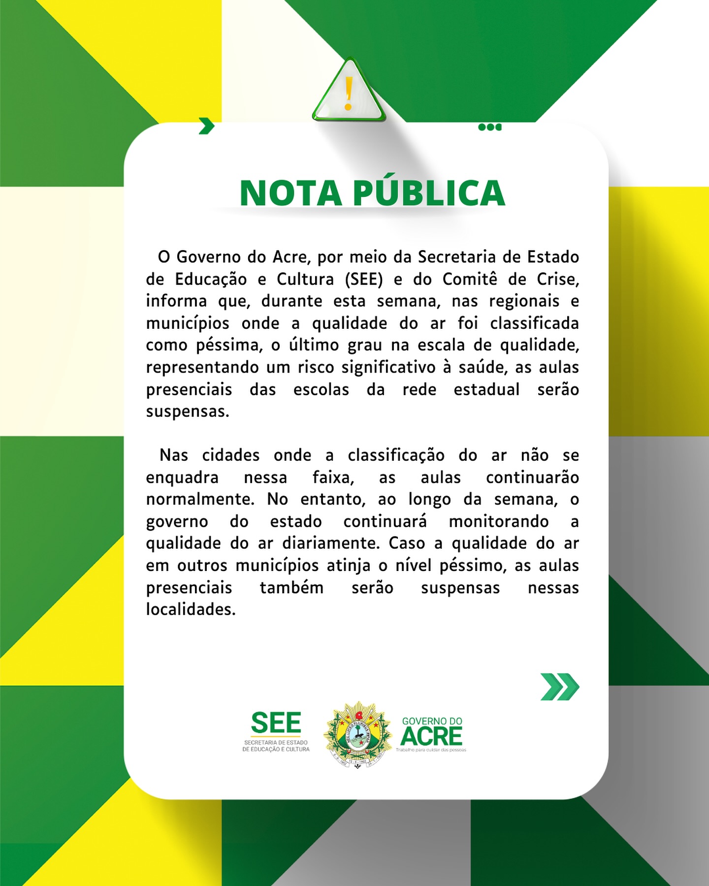 Foto: see.ac.gov.br